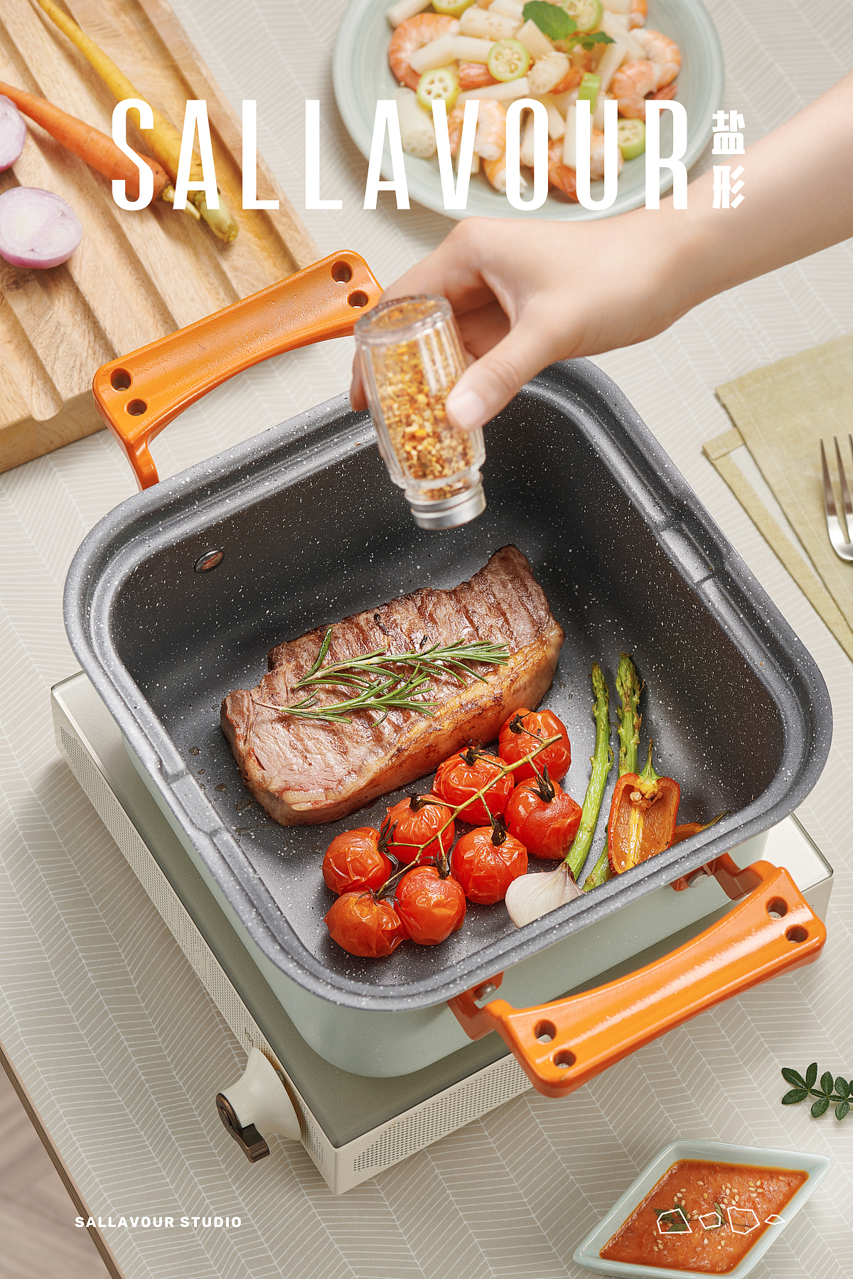 厨具摄影 | 美食美色 燃气炸锅