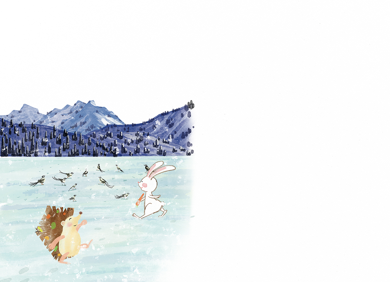 出版社故事书配图-儿童插画