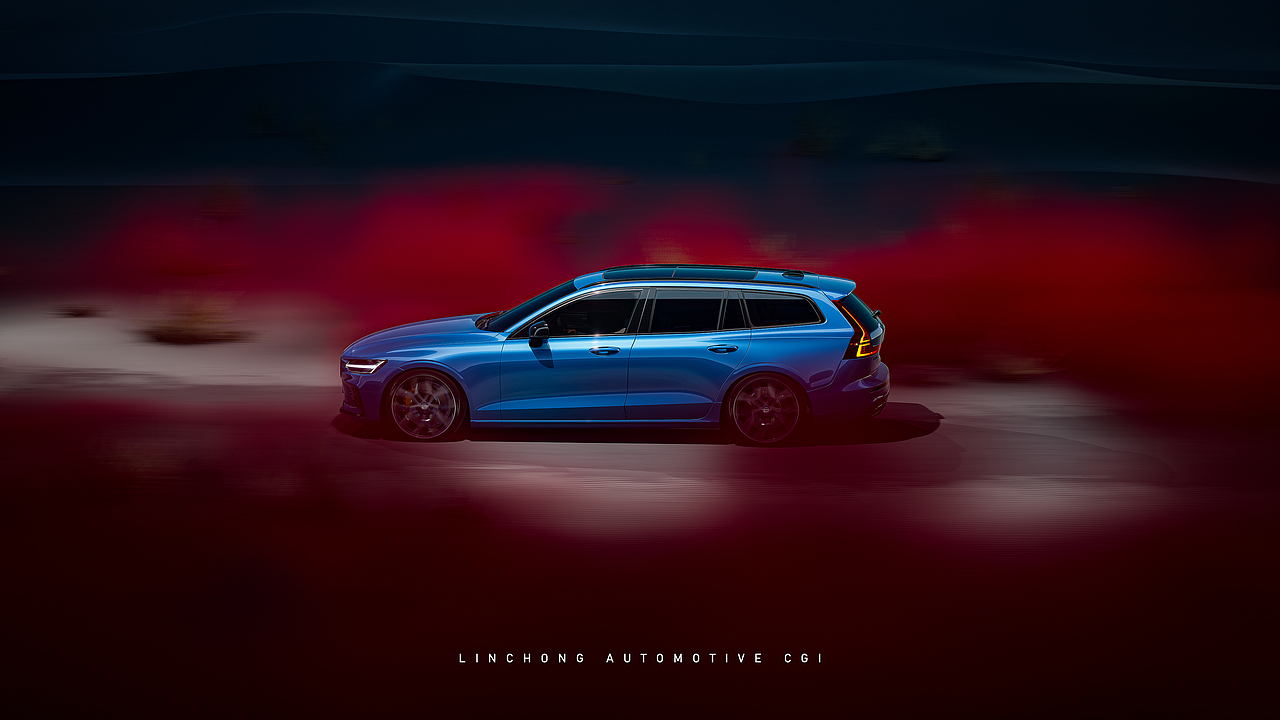 UE5 Volvo V60（图ZMzU2NjU3NzE2） - 机械/交通 - 站酷设计师Tommy_林冲原创素材 - 站酷ZCOOL