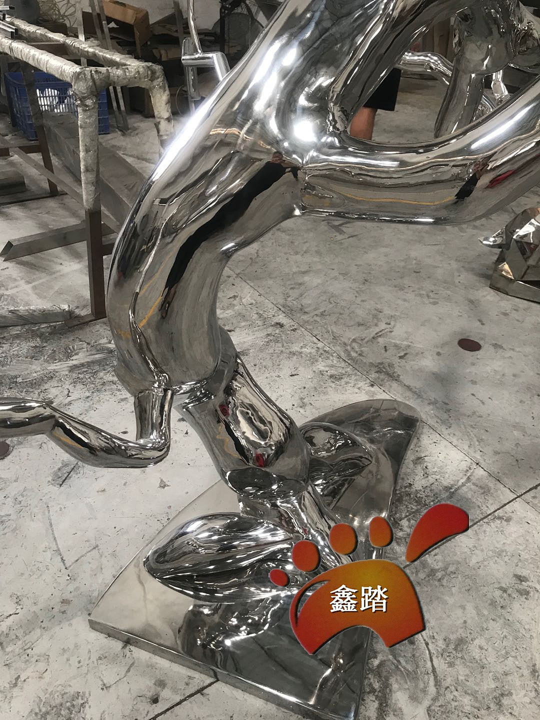 景观装饰不锈钢树枝雕塑 仿真不锈钢树枝摆件