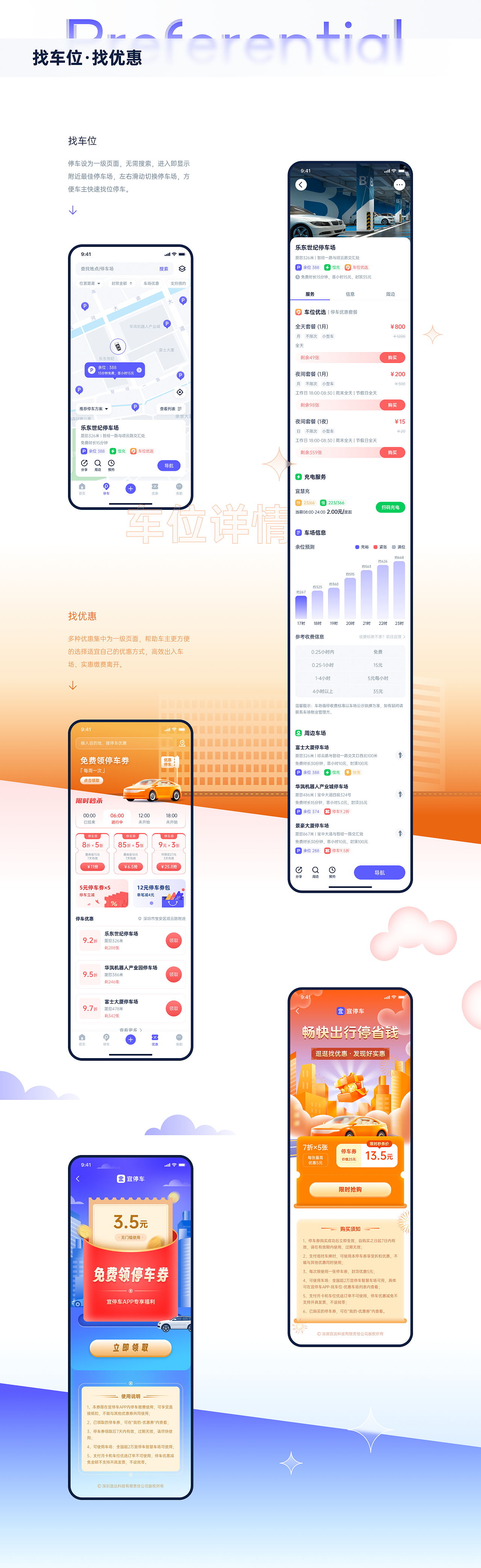 宜停车APP（图ZMzYyNTg1Mjcy） - APP界面 - 站酷设计师嗨_涛声原创素材 - 站酷ZCOOL
