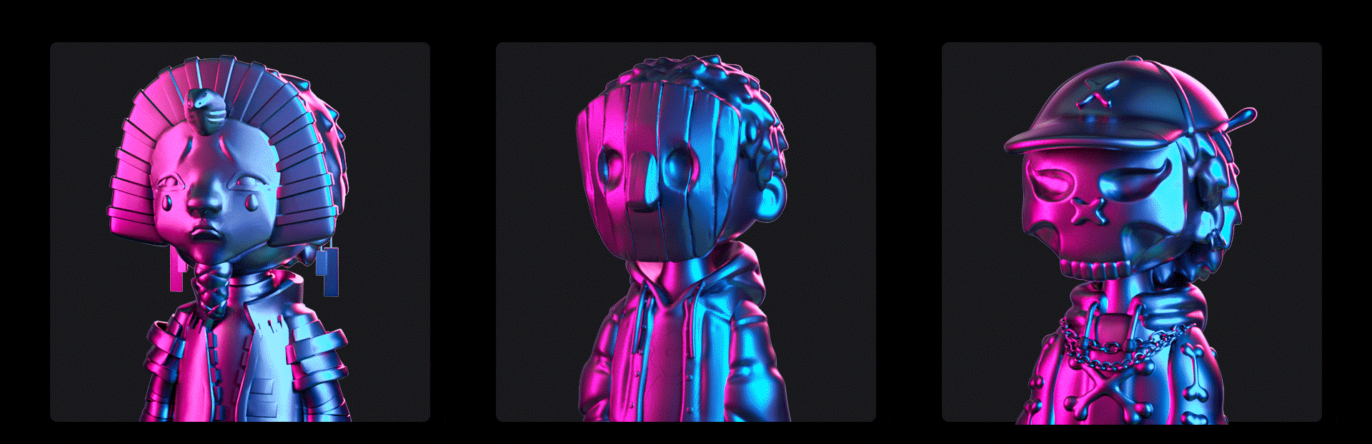 原创潮玩IP《众生相》/黑兔