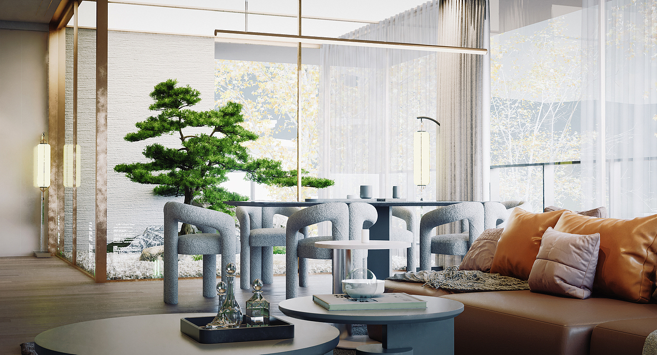 室内交互空间表现/UE5所见即所得（图ZMzQzMTgzNDI0） - 建筑/空间 - 站酷设计师xinsenc原创素材 - 站酷ZCOOL