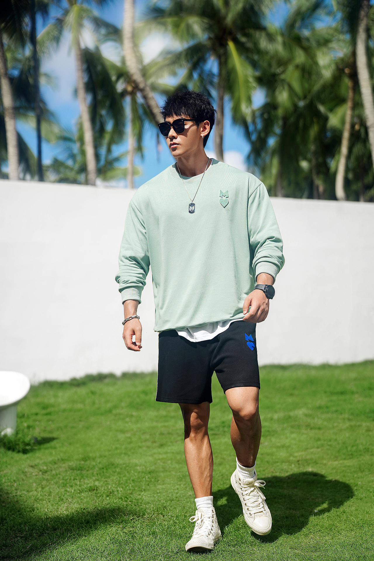 电商男士服装摄影