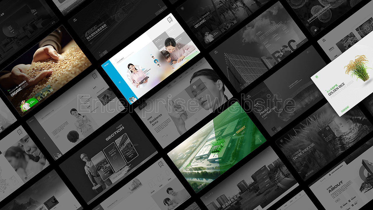 企业站合集（图ZMzY2MzY1ODI4） - 企业官网 - 站酷设计师CCMCC原创素材 - 站酷ZCOOL