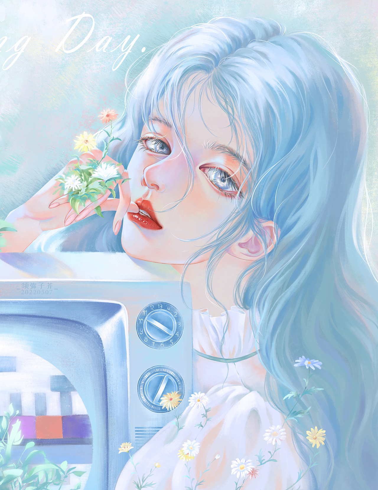 【老物件-黑白电视】（图ZMzAwNTc3OTc2） - 创作习作 - 站酷设计师须弥子芥原创素材 - 站酷ZCOOL