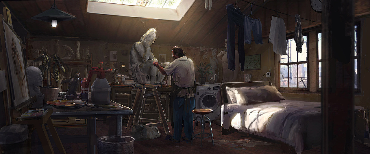 ZHENGYU电影概念设计课程 | 学员作品 3