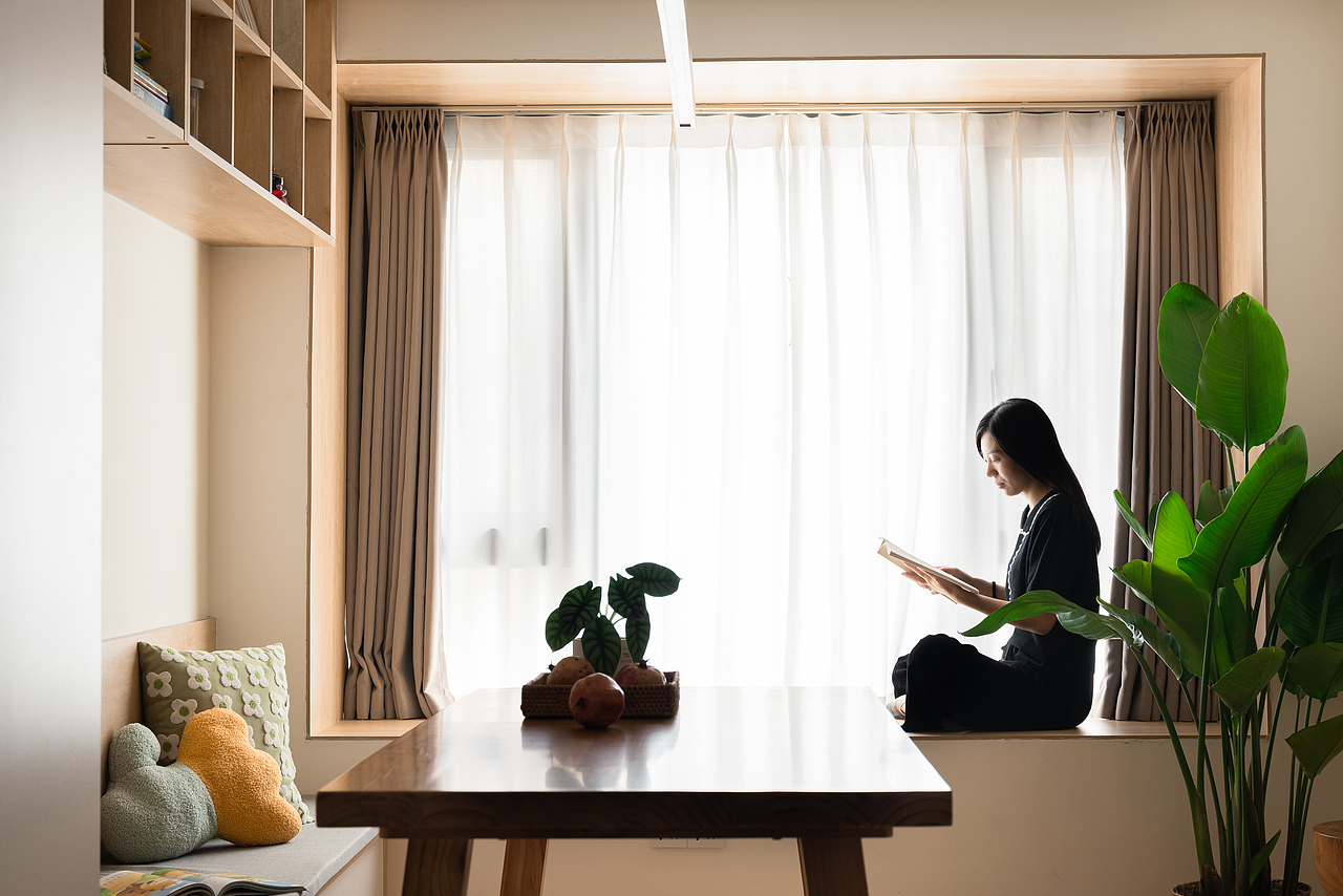 有木设计——奶油原木风装修、树屋房、打造梦幻亲子房