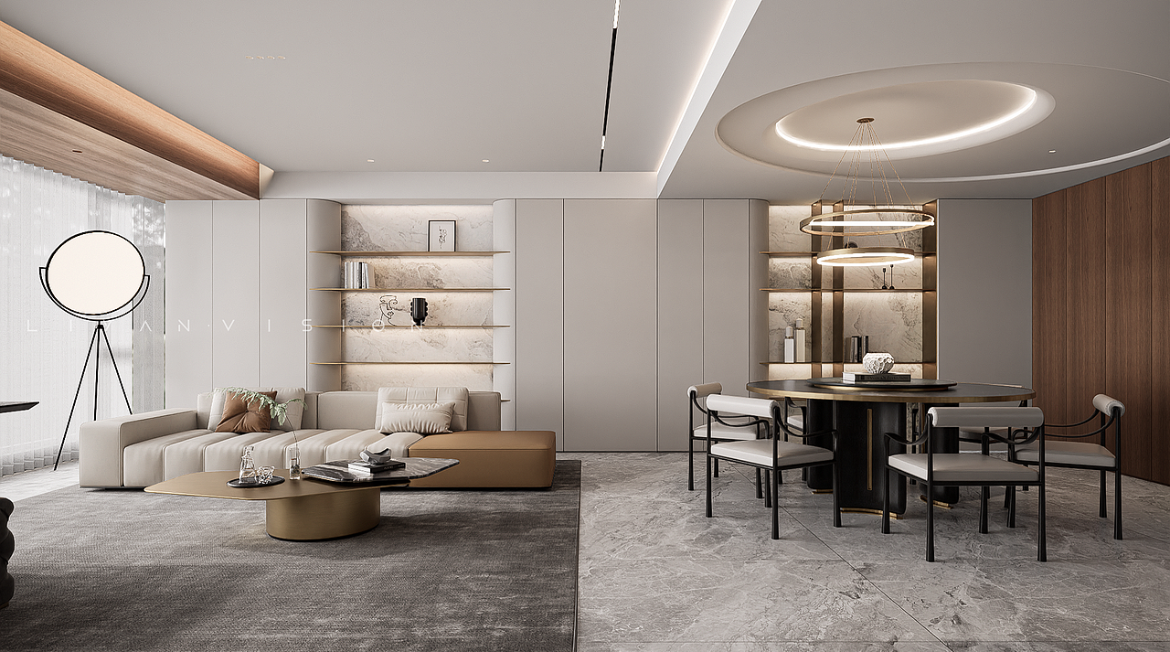 SketchUp空间表现（图ZMzQ5ODU0OTI0） - 家装设计 - 站酷设计师里研VISION原创素材 - 站酷ZCOOL