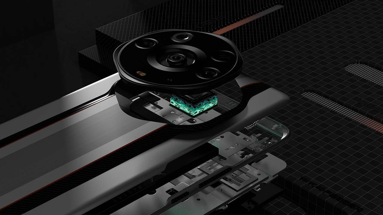 C4D动态产品视频（练习六）-HUAWEI手机