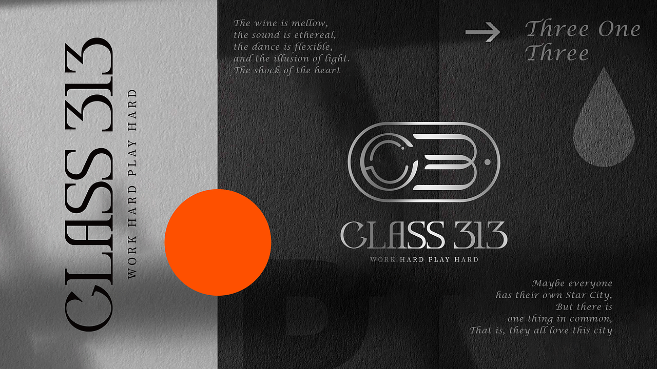 CLASS 313夜店酒吧品牌策划VI设计（图ZMzMyNTQ3NzQw） - 品牌 - 站酷设计师周咸咸原创素材 - 站酷ZCOOL