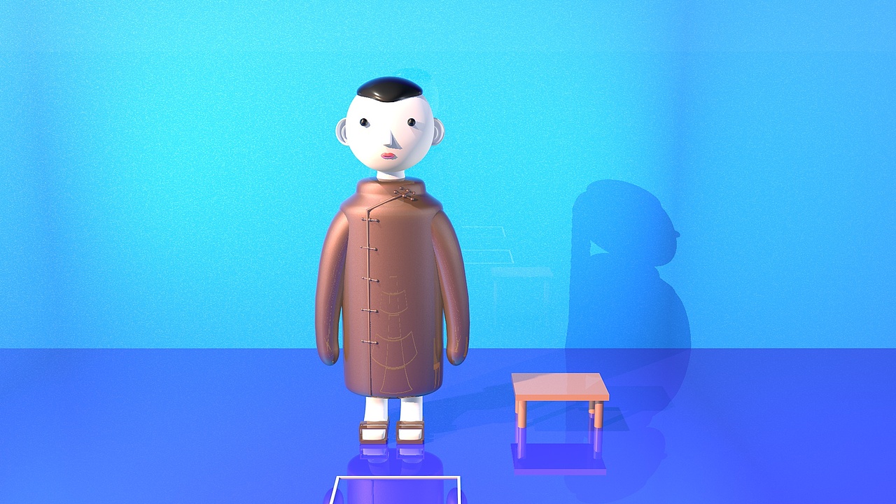 孔乙己跳格子游戏（图ZMzQxNjE1NDky） - 人物/生物 - 站酷设计师yeliarttree原创素材 - 站酷ZCOOL