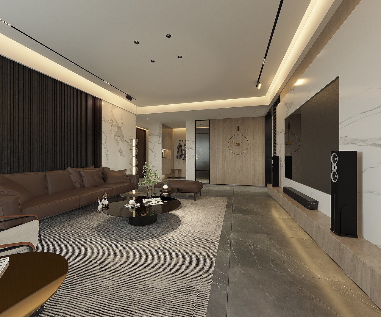 现代简约风格效果图表现