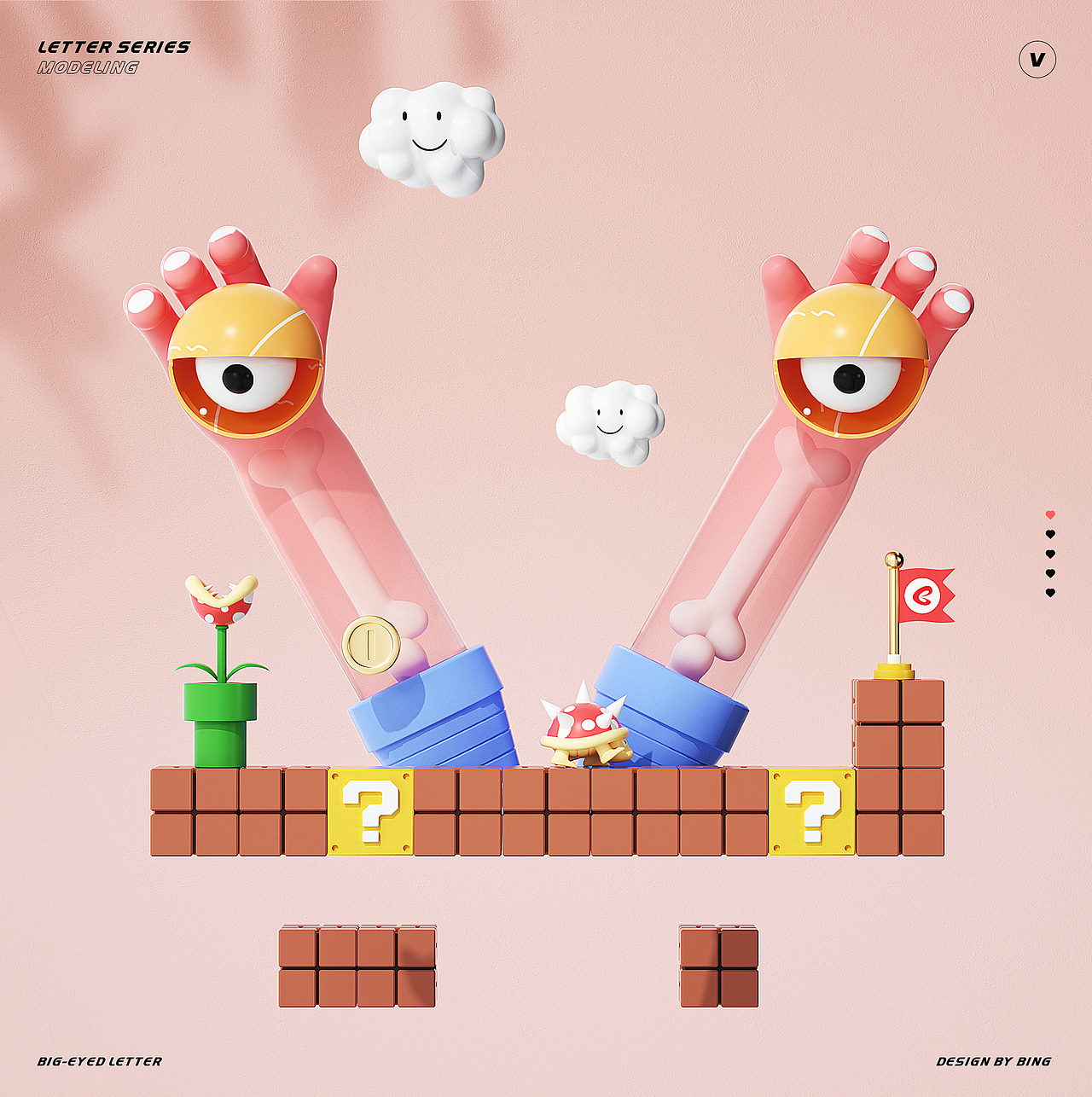 C4D字母系列-26 Letter Series（图ZMzA4NTI1Mjg0） - 场景 - 站酷设计师BINGc原创素材 - 站酷ZCOOL