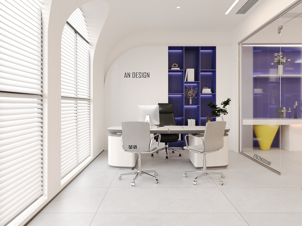 新作 | 上海 ·121㎡·平面设计公司（图ZMzMxOTAzNTE2） - 商业空间设计 - 站酷设计师渥木设计原创素材 - 站酷ZCOOL