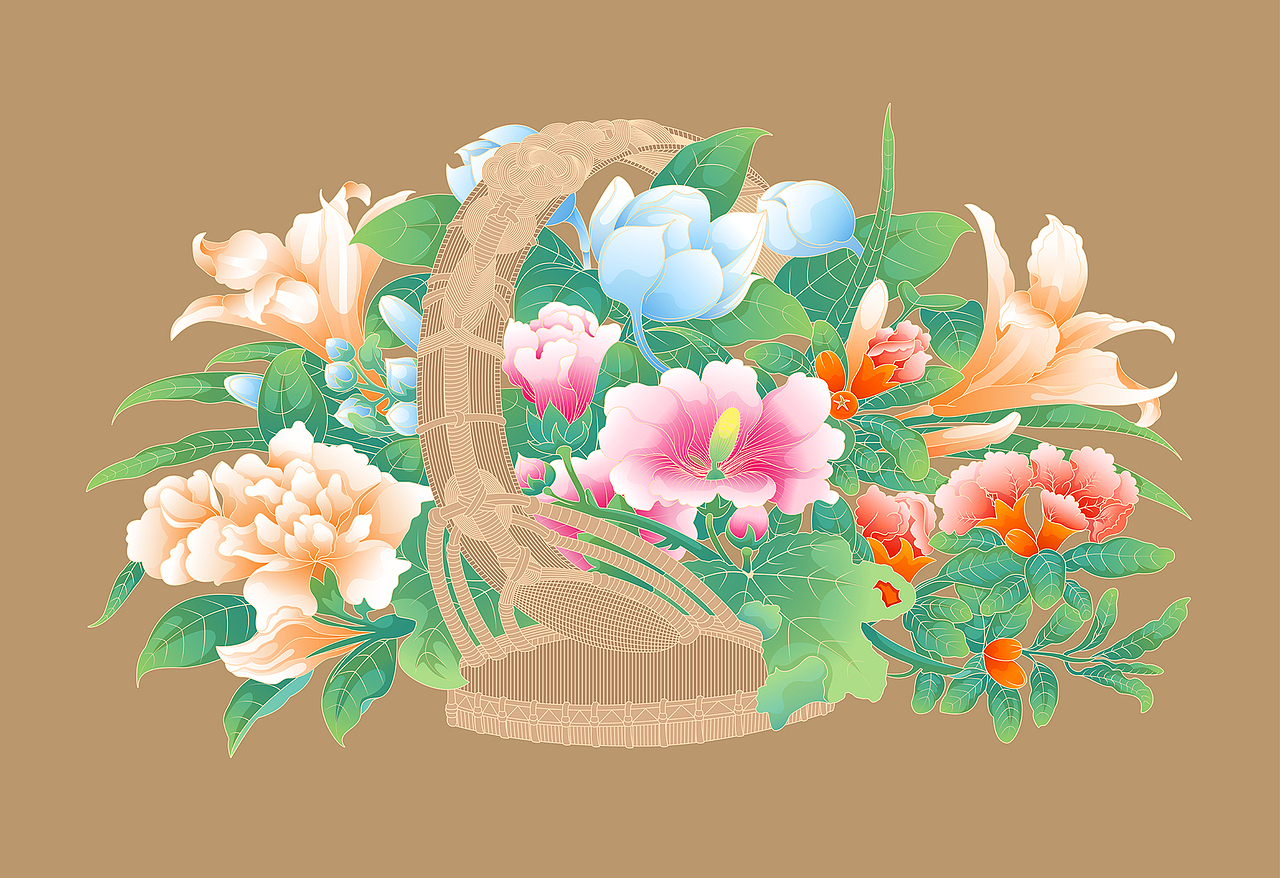 花鳥（圖ZMzY0NTAxODk2） - 創(chuàng)作習(xí)作 - 站酷設(shè)計(jì)師hm_m原創(chuàng)素材 - 站酷ZCOOL