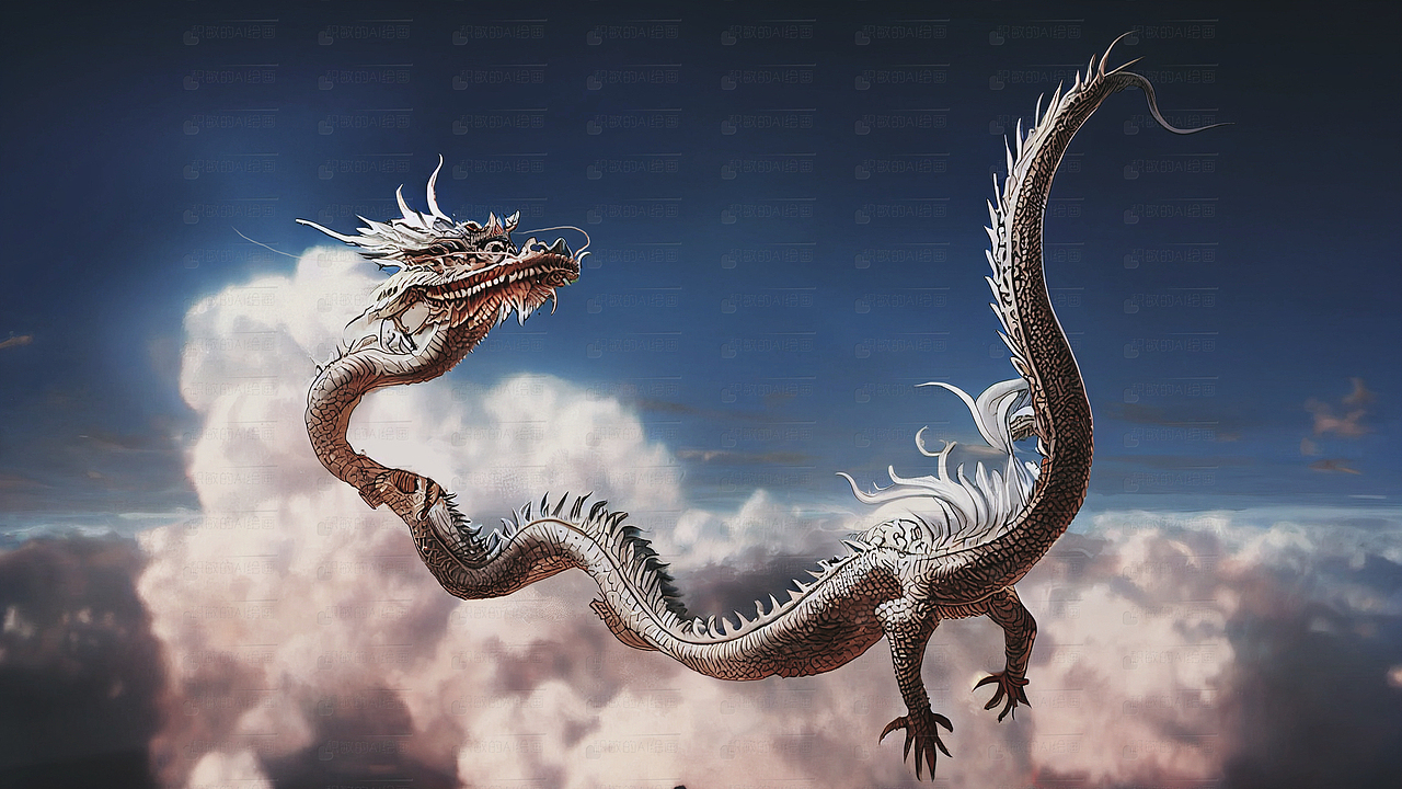 神龙  ai人工智能绘画艺术