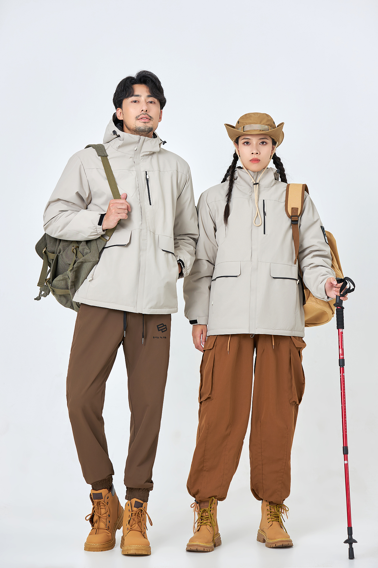 冲锋衣 防风裤 商拍案例