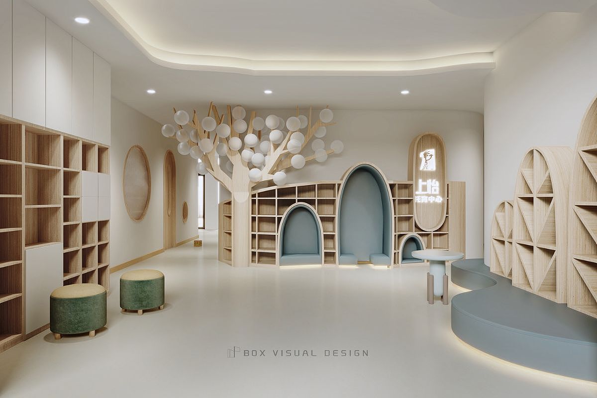 南京托育空间效果图表现（图ZMzU3MjUwOTM2） - 商业空间设计 - 站酷设计师BOX空间原创素材 - 站酷ZCOOL