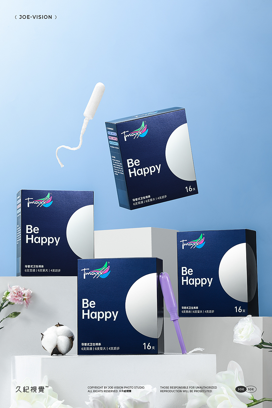 女性生理用品『卫生棉条|舒爽体感』X JOE VISION