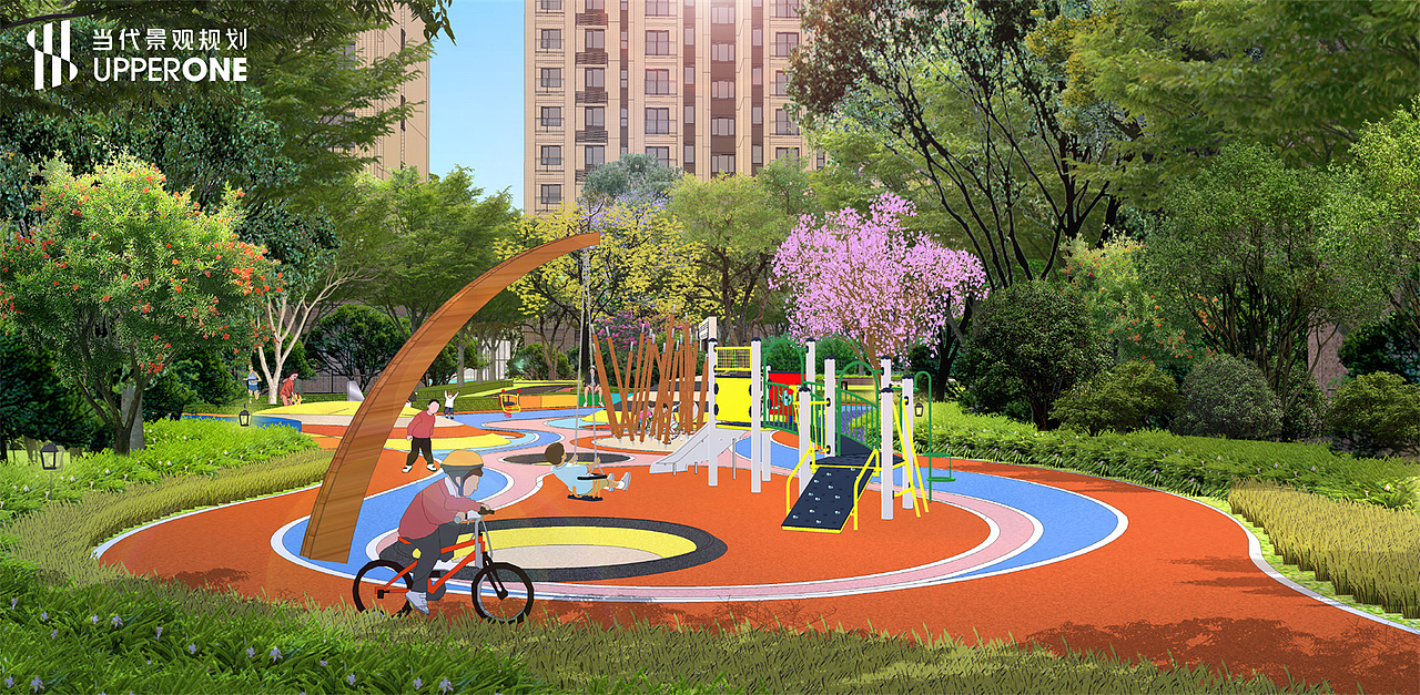 中建·湖山壹号景观方案设计图|当代景观规划