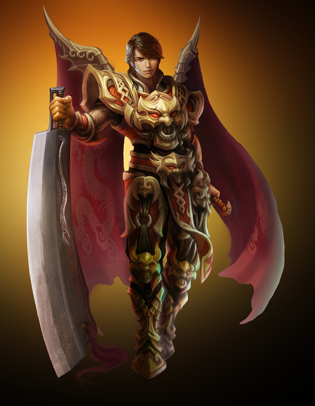 热血传奇-角色设计