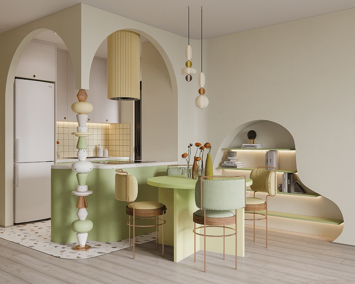 马卡龙设计丨设计感满满的家居空间