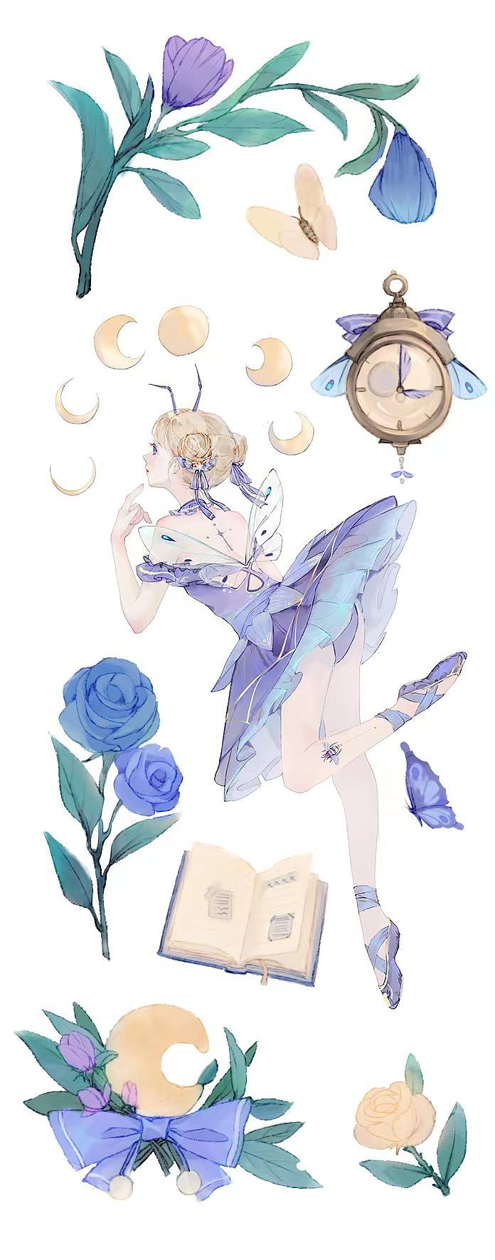 芭蕾舞精灵（图ZMzEzMzY5MTAw） - 其他 - 站酷设计师_被子_原创素材 - 站酷ZCOOL