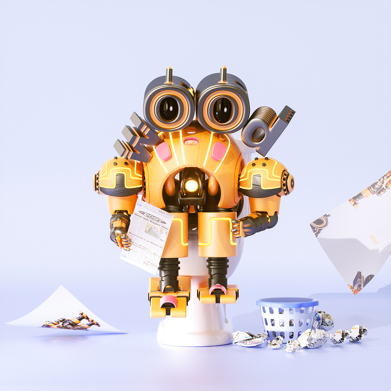 小小機(jī)器人（圖ZMzI2NDMzNDY4） - 產(chǎn)品 - 站酷設(shè)計(jì)師喜蓮原創(chuàng)素材 - 站酷ZCOOL