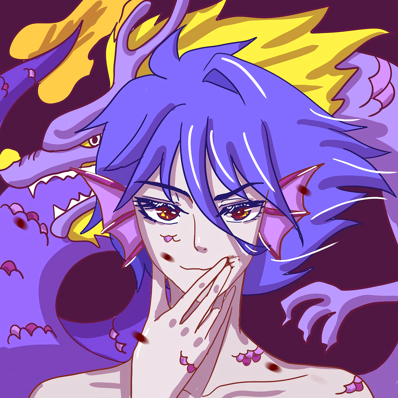 碧海人鱼（图ZMzIxODI2OTky） - 艺术插画 - 站酷设计师小阿绯原创素材 - 站酷ZCOOL