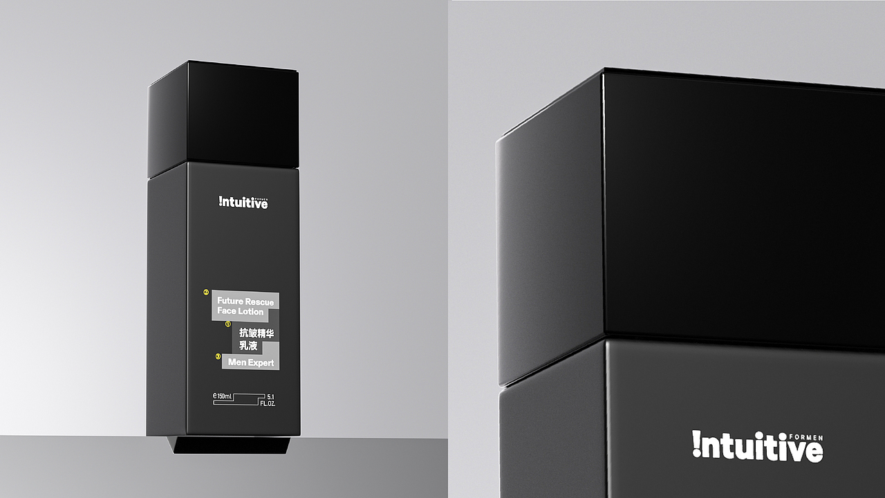 Intuitive男士护肤品牌设计（图ZMzA5MjQ4MDIw） - 品牌 - 站酷设计师刺猬丨OneTwoOne原创素材 - 站酷ZCOOL