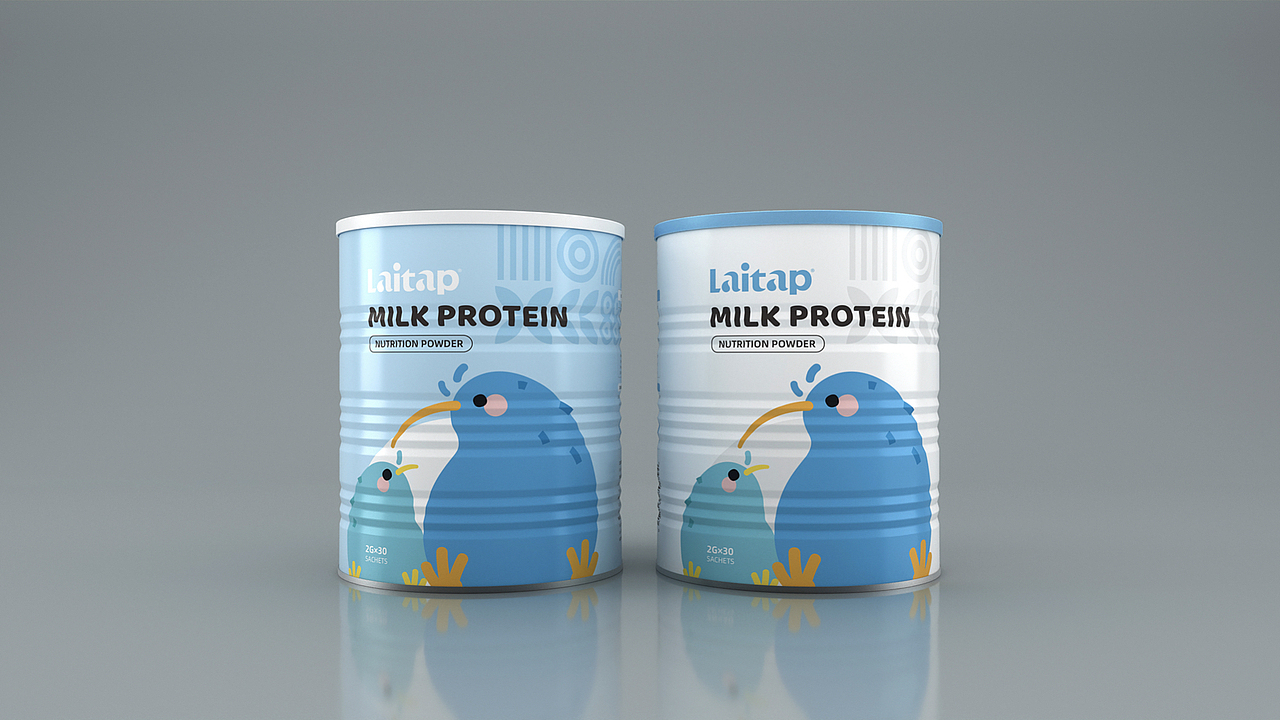 来自新西兰的爱提力儿童保健品系列包装设计