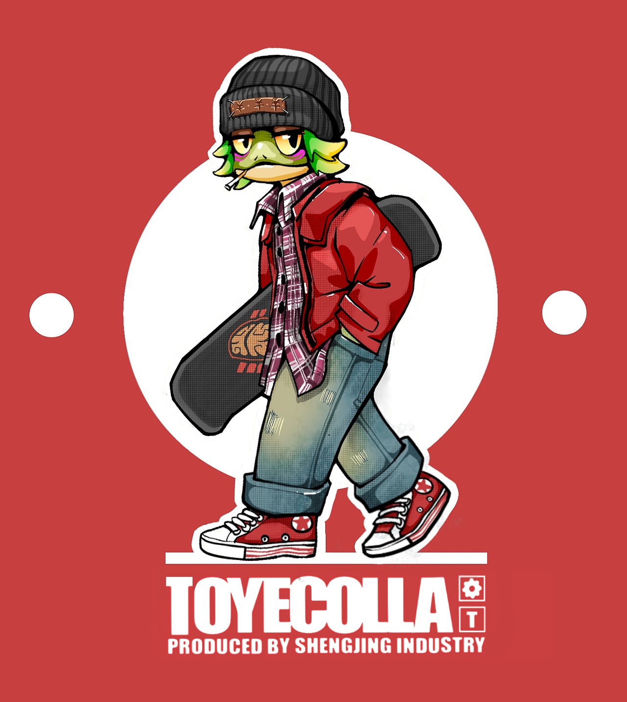 Toyecolla-潮流向插画