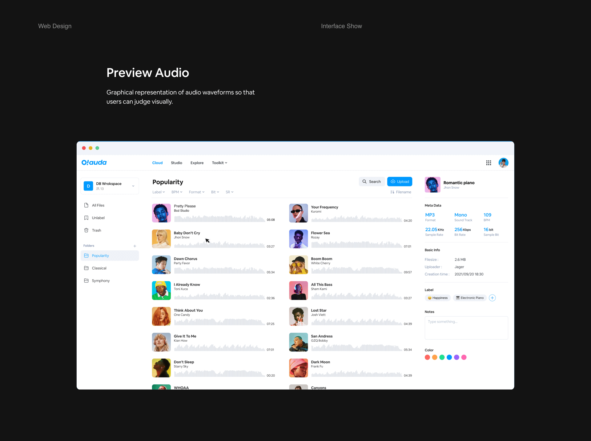 Auda Web 1.0（图ZMzEzMDU5MjYw） - APP界面 - 站酷设计师我不能吃太酸原创素材 - 站酷ZCOOL