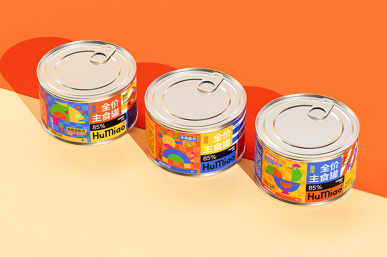 猫用全价主食罐|包装设计|HuMiao