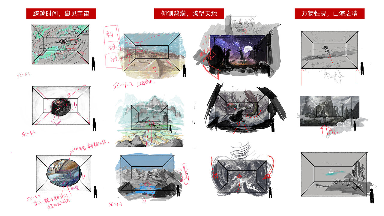 山海经IP沉浸式BOX影院《唤醒》 仅供分享 禁止商用（图ZMzUwNzIzOTM2） - 动画/影视 - 站酷设计师智信丨展览丨文旅原创素材 - 站酷ZCOOL