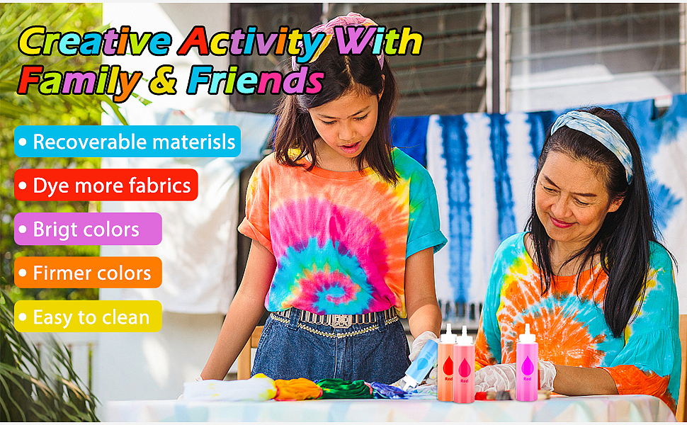 亚马逊A+ - 24色衣服染料