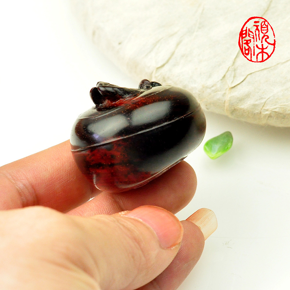 顽木作品《紫檀荸荠》（图ZMzQwNDk0ODQ4） - 其他手工艺 - 站酷设计师顽木阁原创素材 - 站酷ZCOOL