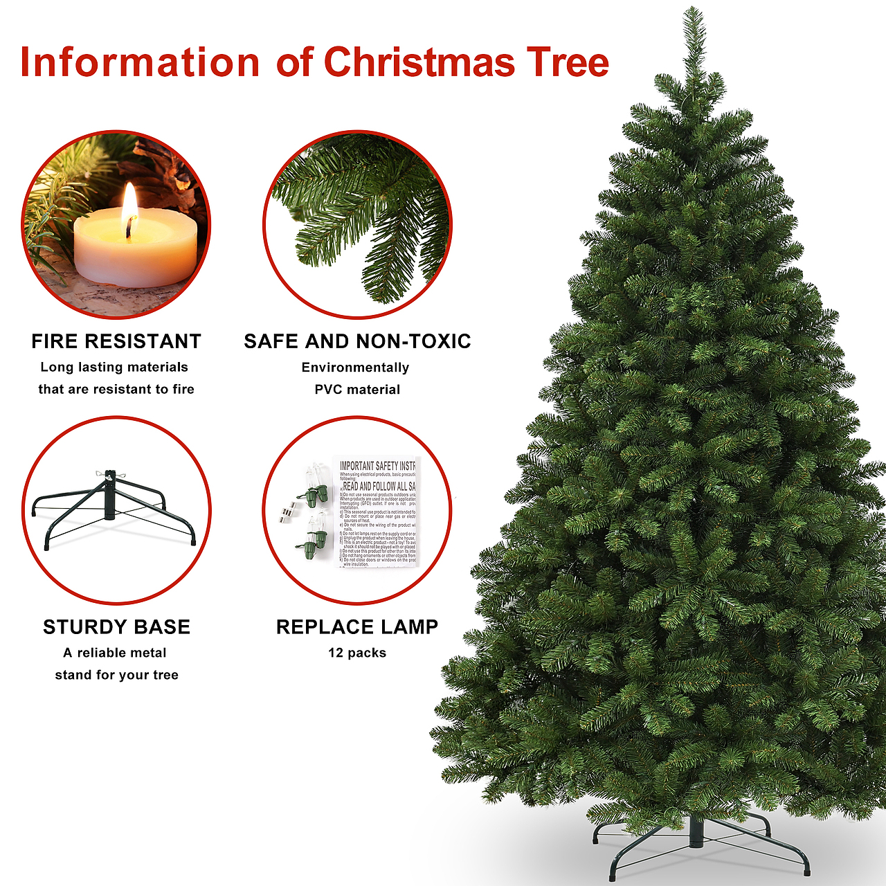 亚马逊 |圣诞树主图A+设计