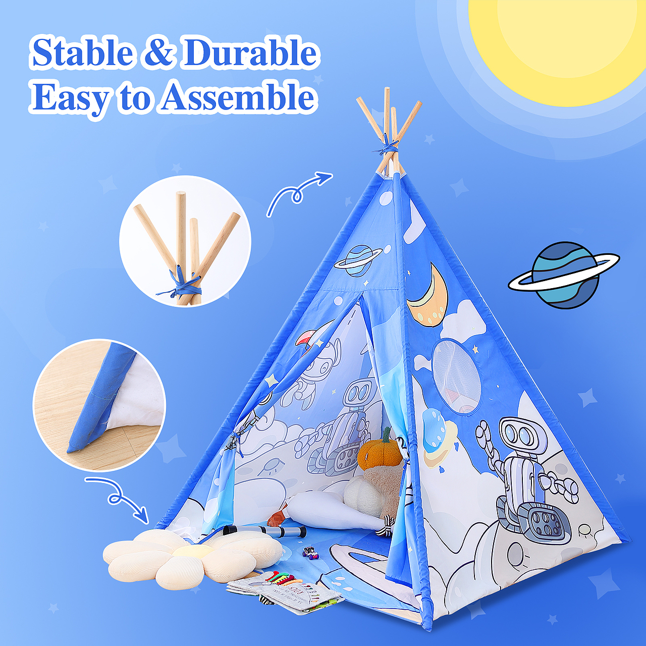 兒童帳篷亞馬遜圖（圖ZMzcwMjk3ODYw） - 電商 - 站酷設計師草莓CM原創(chuàng)素材 - 站酷ZCOOL