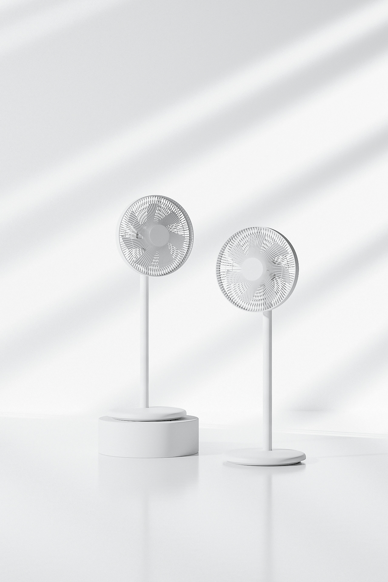 产品渲染--白色场景哑光风扇（图ZMzEzNDM1MzYw） - 产品 - 站酷设计师盒子灰原创素材 - 站酷ZCOOL