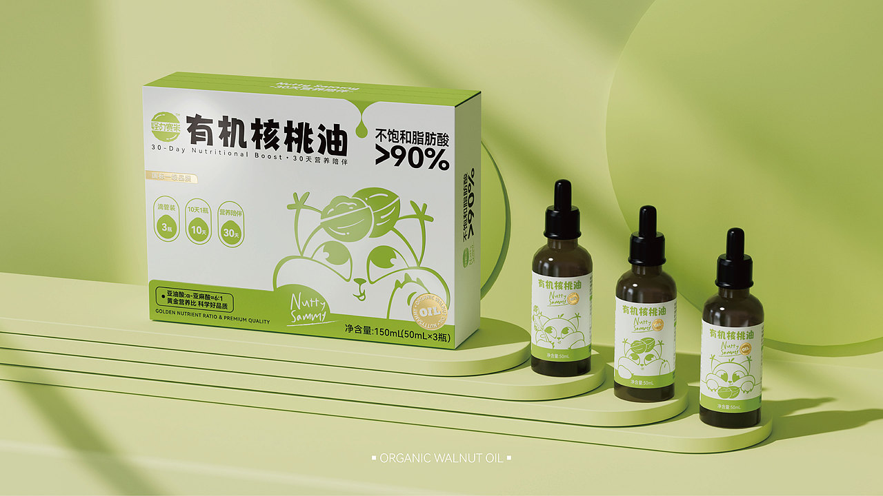 Nutty Sammy怪力赛米有机食用油包装设计(图ZMzQ5OTk0NzMy) - 品牌 - 站酷设计师所闻品牌设计原创素材 - 站酷ZCOOL