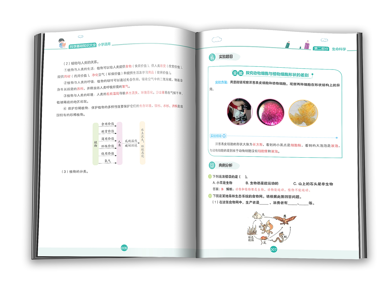 版式设计-小学科学