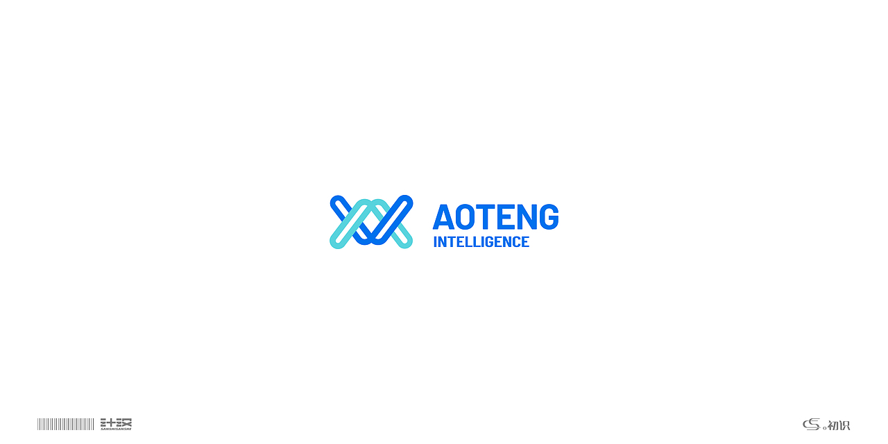 初识 × 企业科技logo