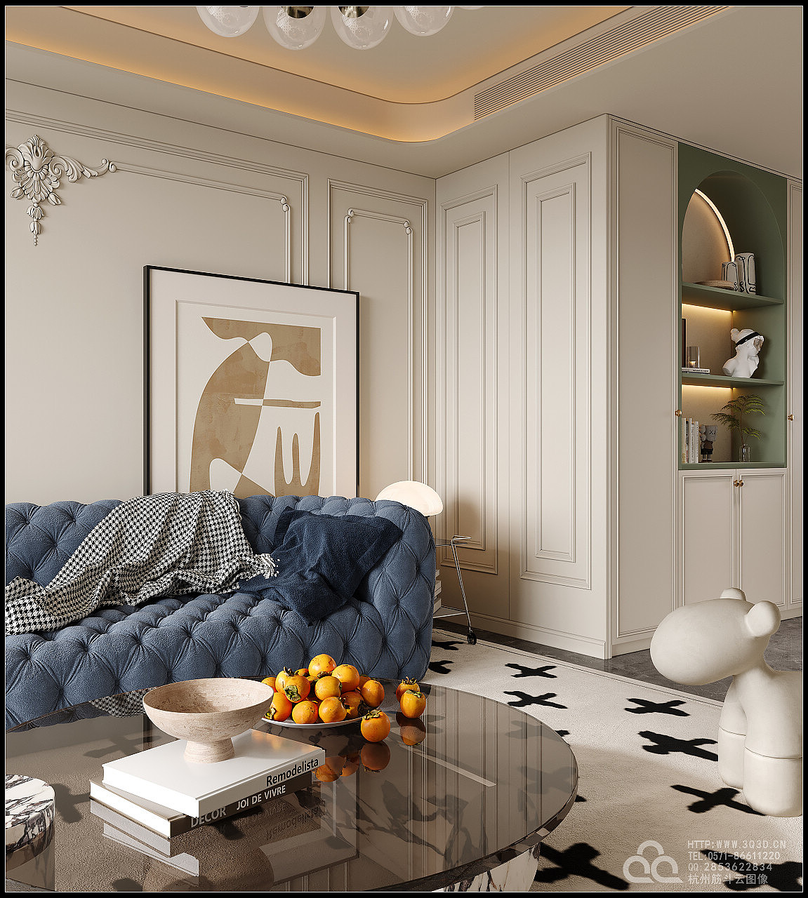 筋斗云效果图 家装公寓