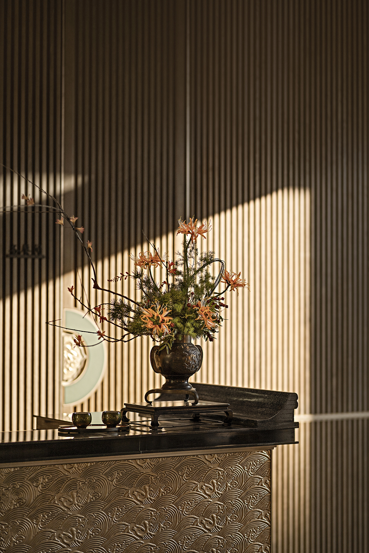 盘石设计 | 1300㎡中式设计，千年弦歌，续写宋代风雅（图ZMzI0ODg0NzQ4） - 商业空间设计 - 站酷设计师深圳盘石设计原创素材 - 站酷ZCOOL