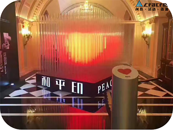 跳动的心互动装置,为爱互动,拥有彼此。