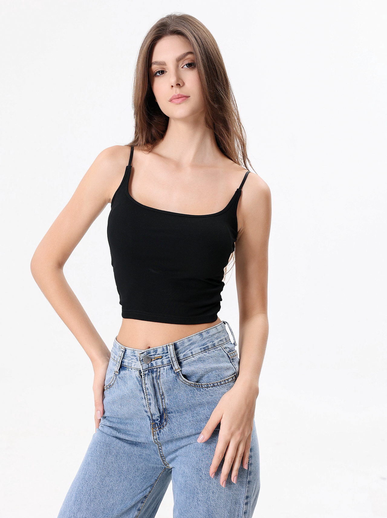 模特拍摄-吊带拍摄