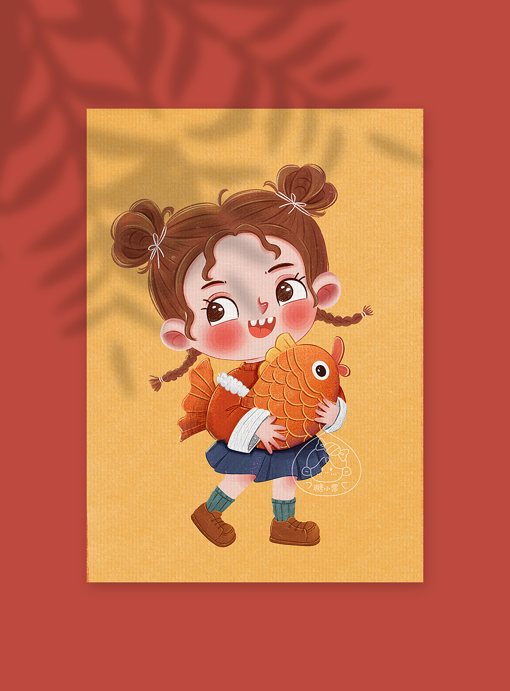 治愈系儿童插画