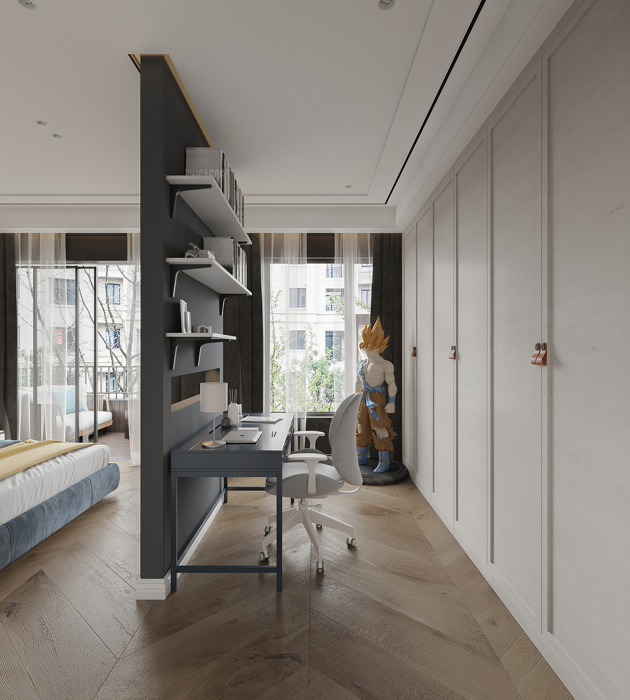 混搭三层小别墅